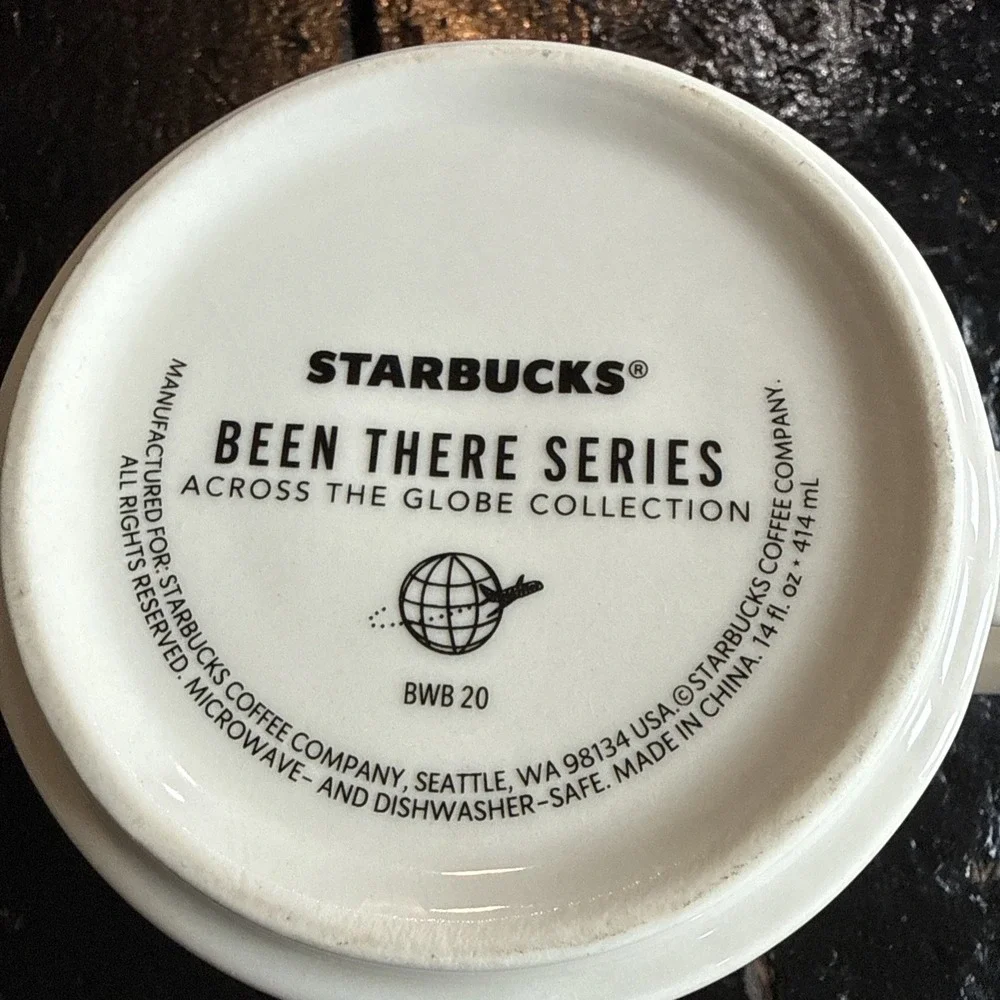 STARBUCKS Been There Series Across The Globe Collection 2018 WASHINGTON Cup Mug